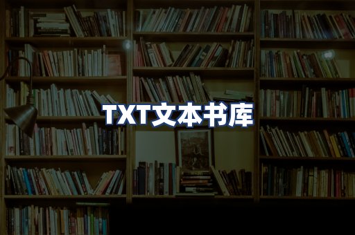 TXT文本书库